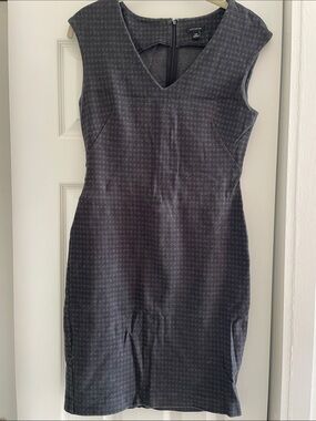 Ann Taylor houndstooth dress
